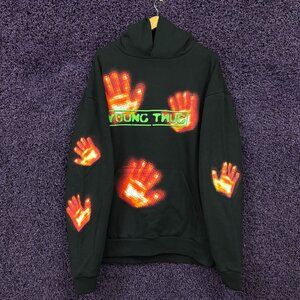 Young Thug Heat Scuti Hoodie Size Extra Large